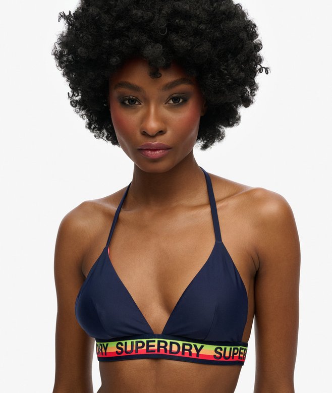 Superdry Logo Triangle Bikini Top