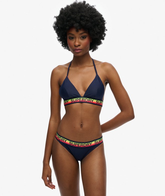 Superdry Logo Triangle Bikini Top