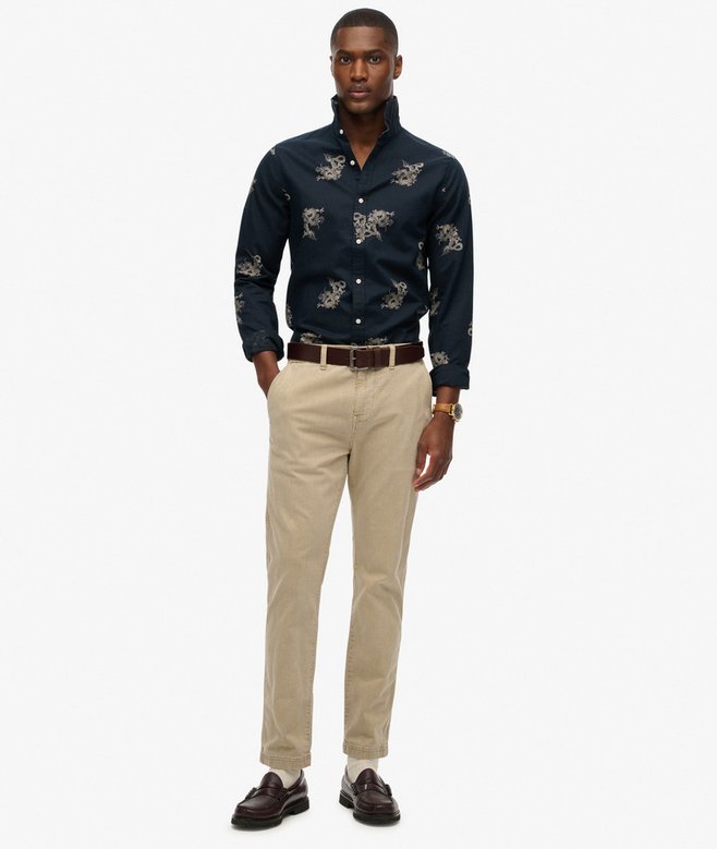 Superdry Long Sleeve Beach Shirt