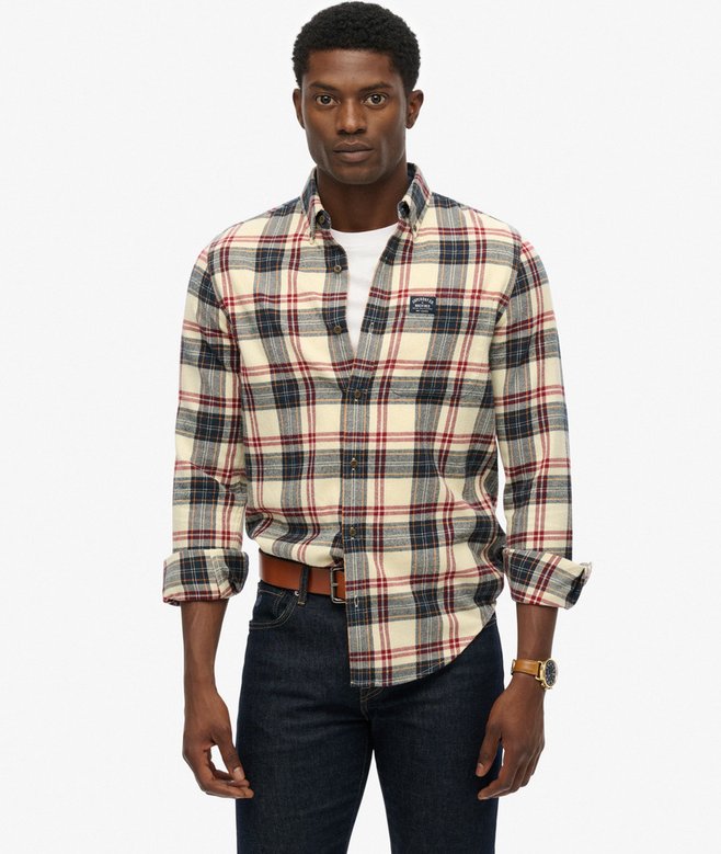 superdry Long Sleeve Cotton Lumberjack Shirt