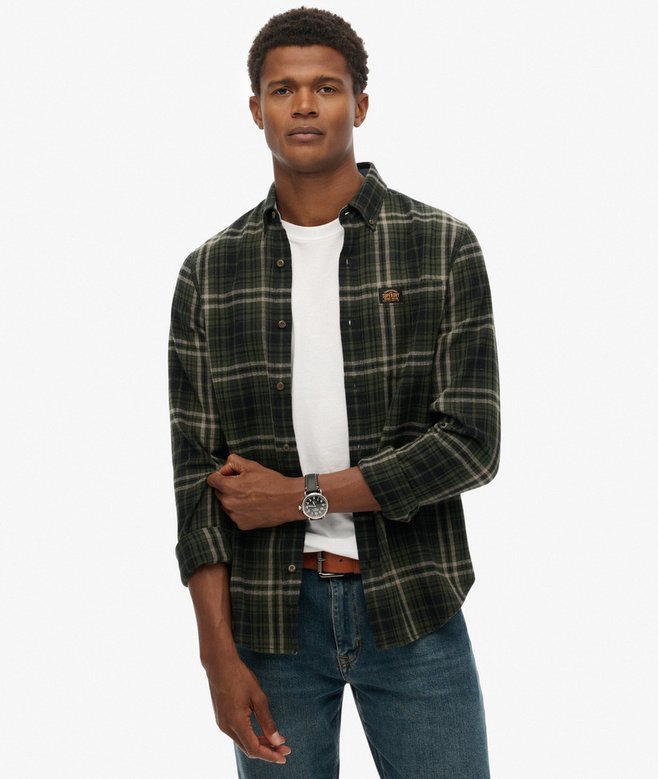 superdry Long Sleeve Cotton Lumberjack Shirt