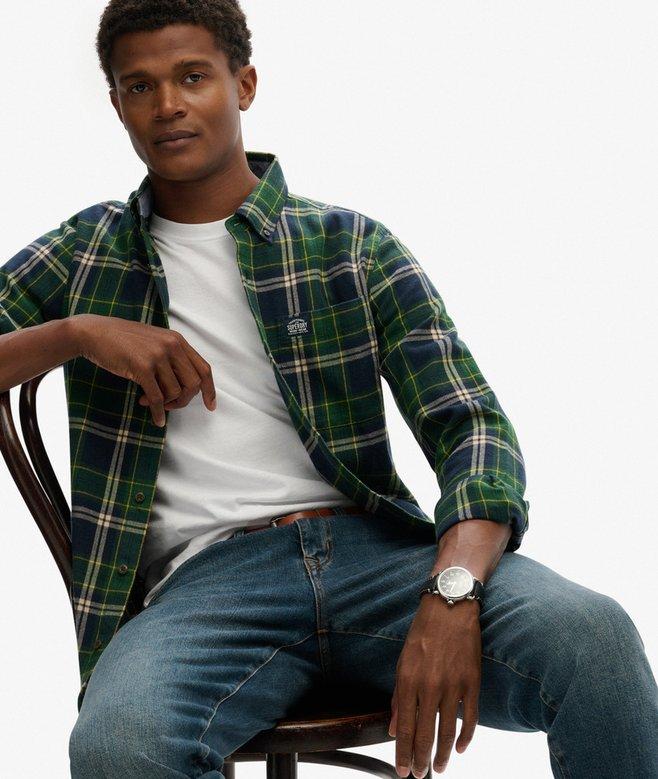 superdry Long Sleeve Cotton Lumberjack Shirt