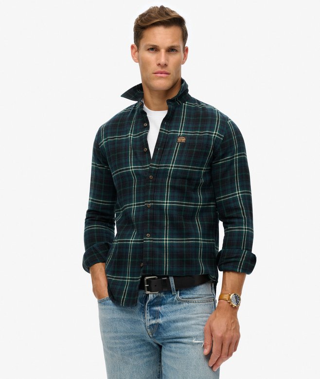 superdry Long Sleeve Cotton Lumberjack Shirt