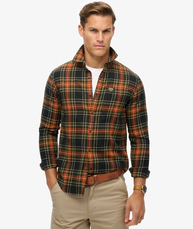 superdry Long Sleeve Cotton Lumberjack Shirt