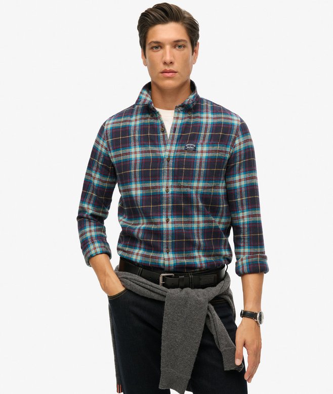 superdry Long Sleeve Cotton Lumberjack Shirt