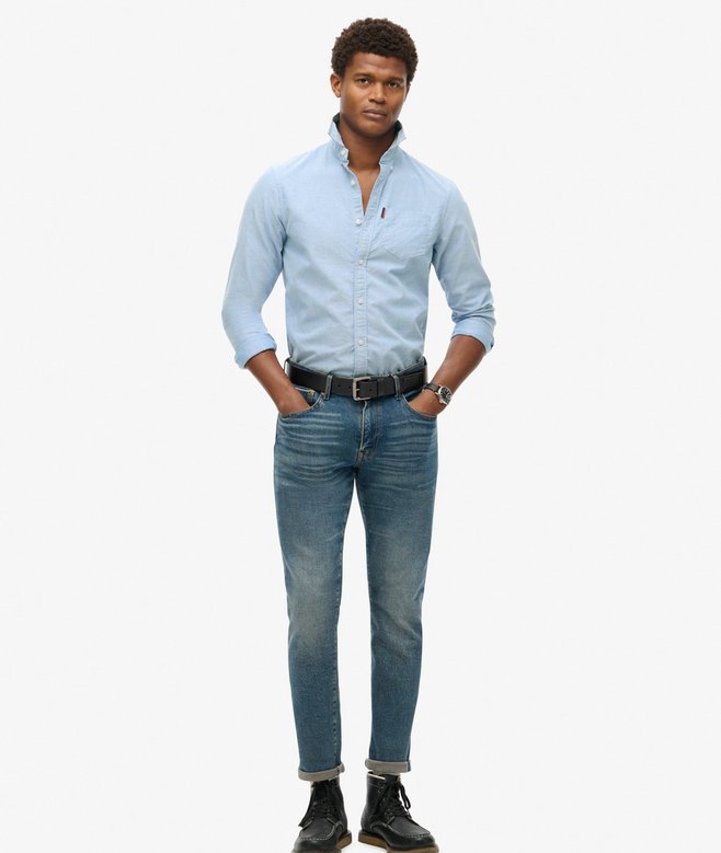 Superdry Long Sleeve Oxford Shirt