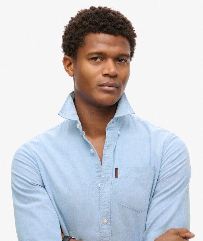Superdry Long Sleeve Oxford Shirt