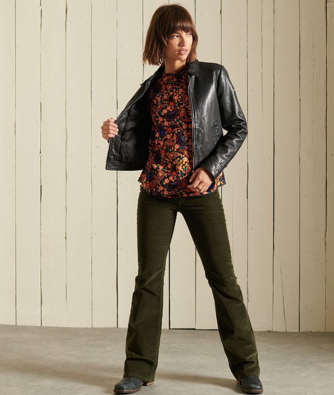 Superdry Long Sleeved Woven Top