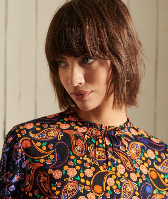 Superdry Long Sleeved Woven Top