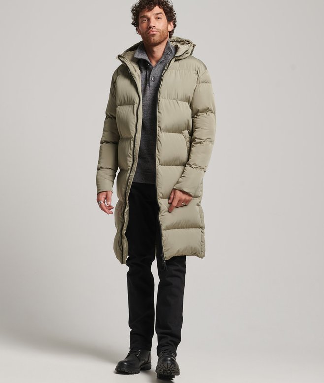 superdry Longline Duvet Coat