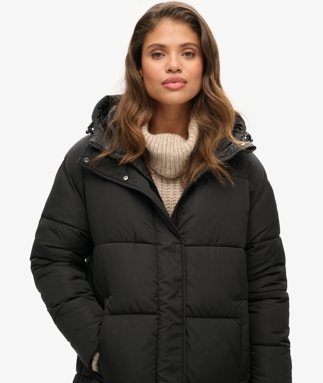 Superdry Longline Puffer Coat