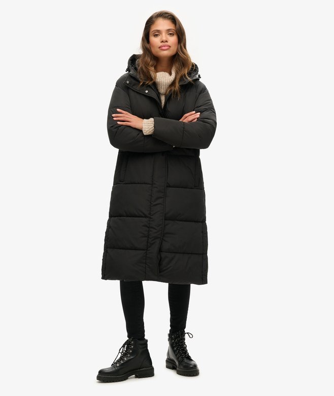 Superdry Longline Puffer Coat