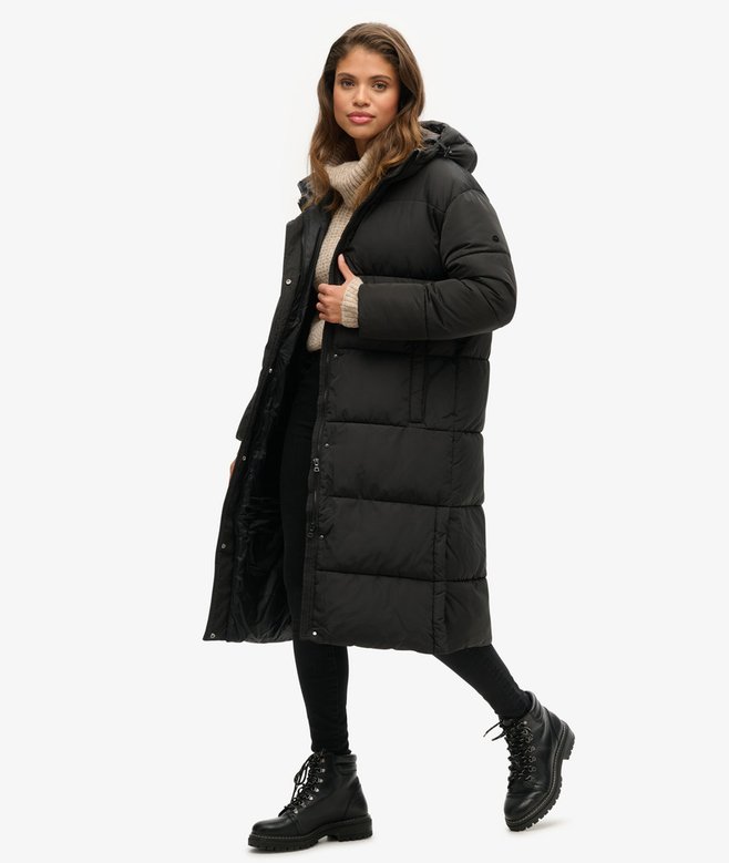 Superdry Longline Puffer Coat