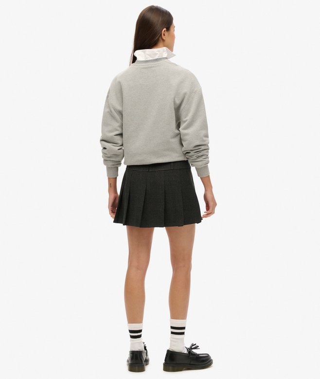 Superdry Low Rise Pleated Mini Skirt