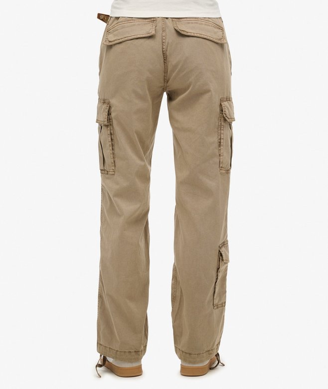 Superdry Low Rise Straight Cargo Pants