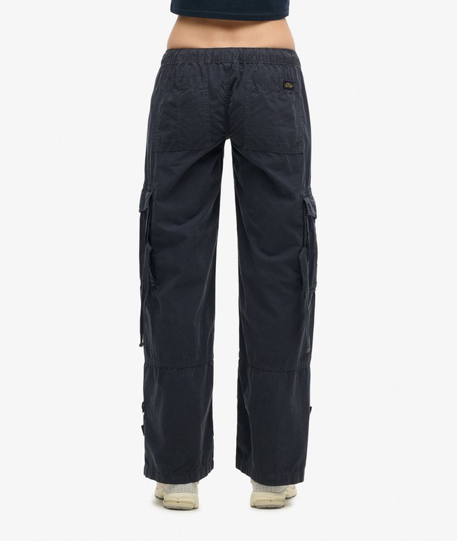 Superdry Low Rise Wide Leg Cargo Pants
