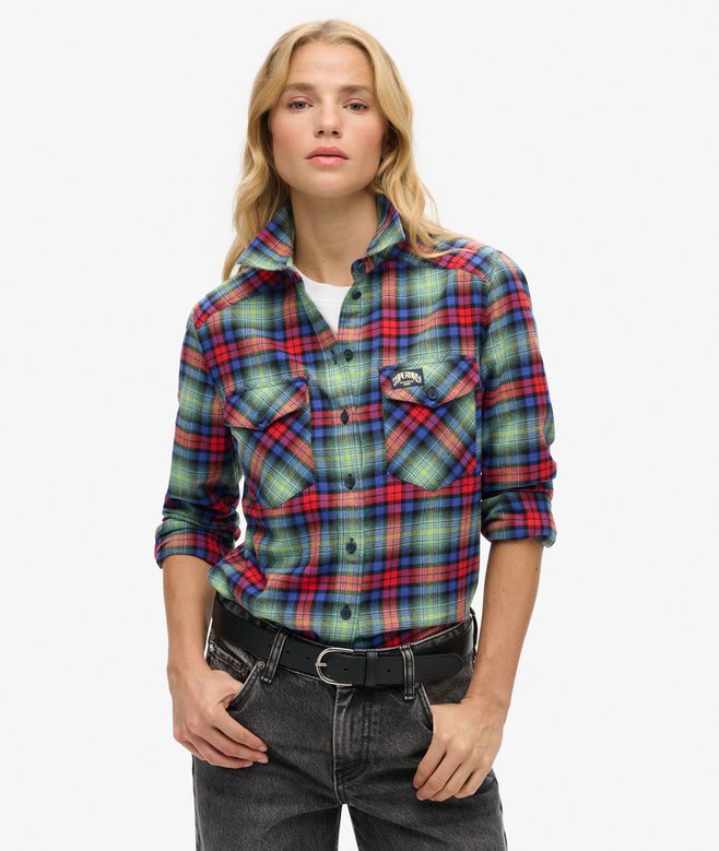 superdry Lumberjack Check Flannel Shirt