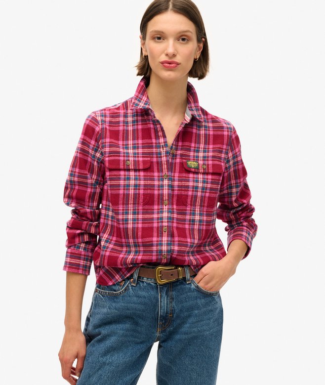 superdry Lumberjack Check Flannel Shirt