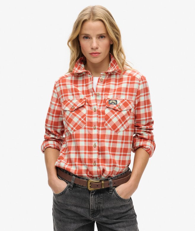 superdry Lumberjack Check Flannel Shirt