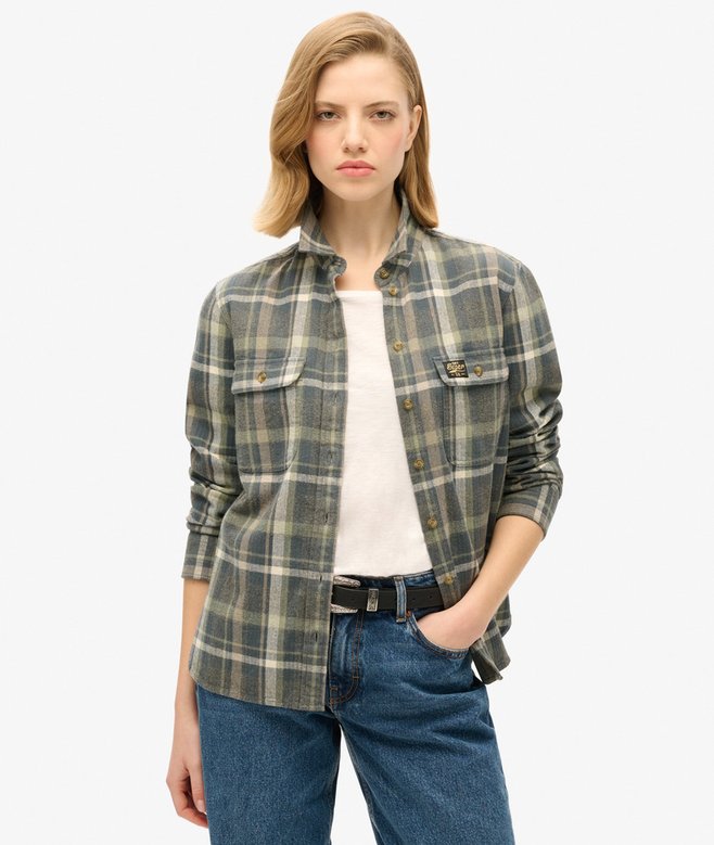 superdry Lumberjack Check Flannel Shirt