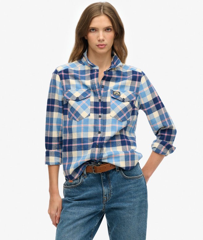 superdry Lumberjack Check Flannel Shirt