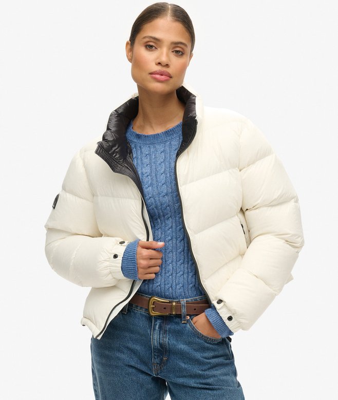superdry Luxe Alpine Down Padded Jacket