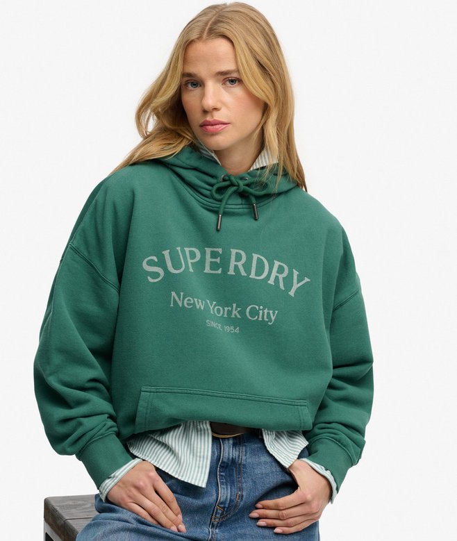 Superdry Luxe Casual Relaxed Hoodie