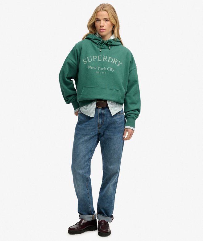 Superdry Luxe Casual Relaxed Hoodie