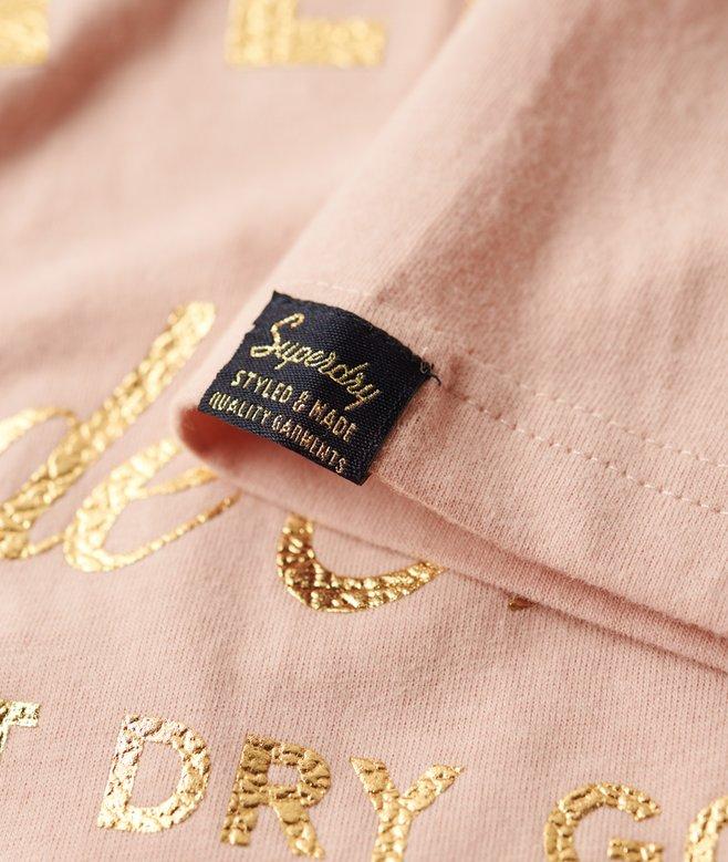 Superdry Luxe Metallic Logo T-Shirt