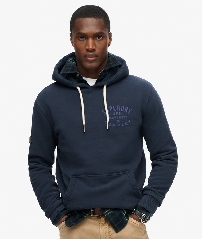 superdry Machined Goods Workwear Hoodie