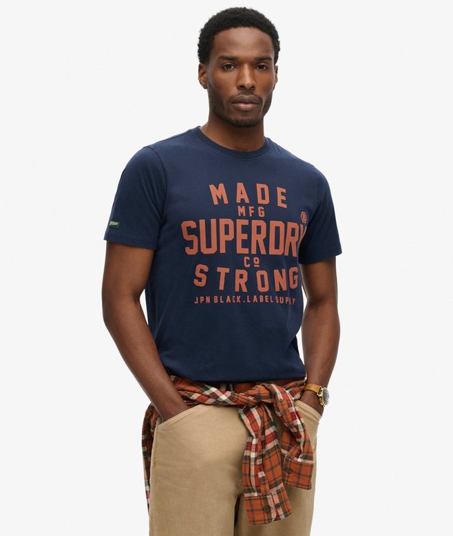 superdry Machined Goods Workwear T-Shirt