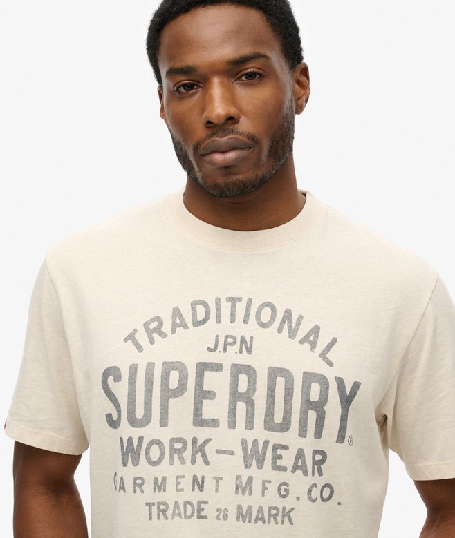 Superdry Machined Goods Workwear T-Shirt