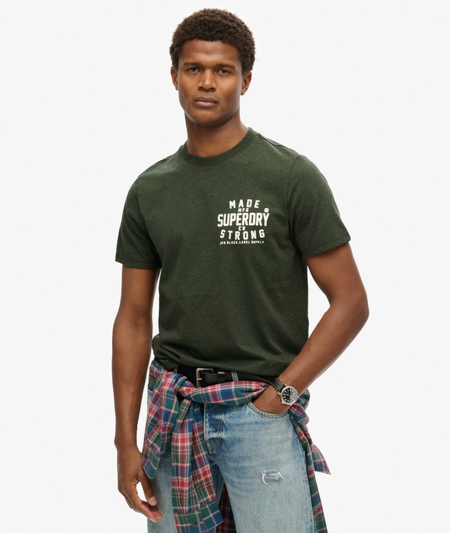 superdry Machined Goods Workwear T-Shirt