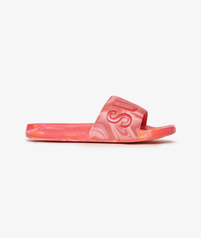 superdry Marble Pool Sliders