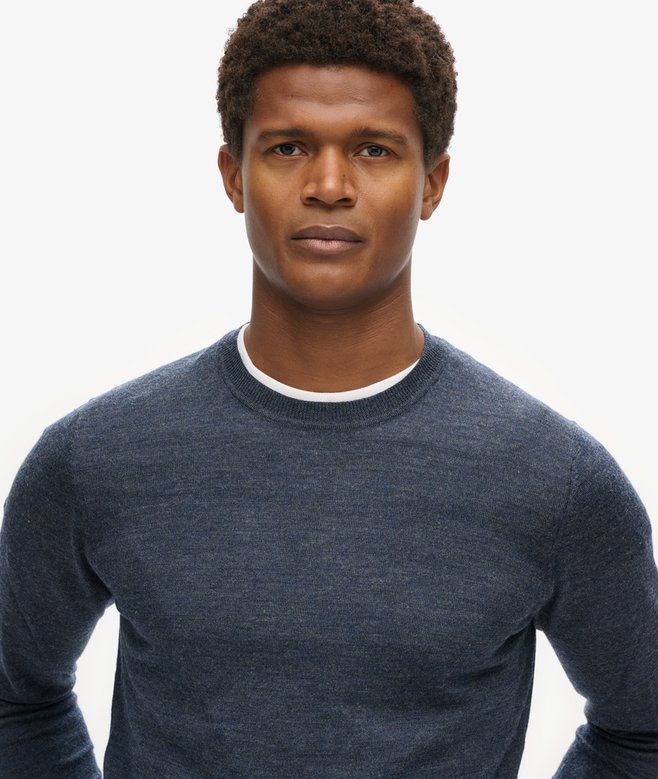 Superdry Merino Crew Neck Jumper