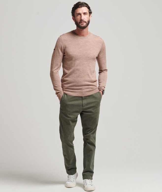 Superdry Merino Crew Neck Jumper