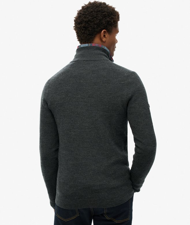 Superdry Merino Half Zip Jumper