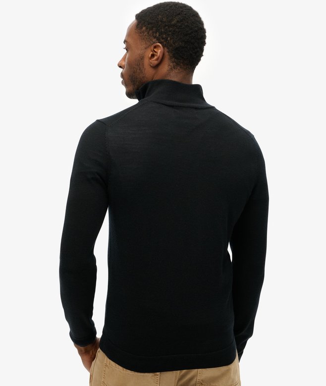 Superdry Merino Half Zip Jumper