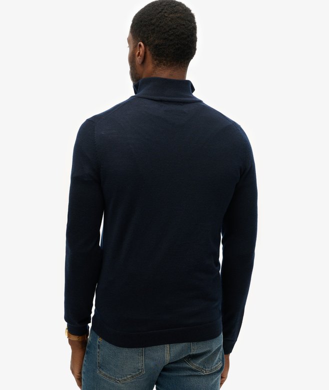 Superdry Merino Half Zip Jumper