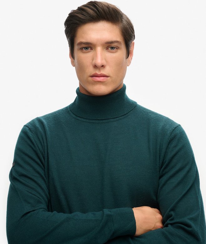 Superdry Merino Roll Neck Jumper