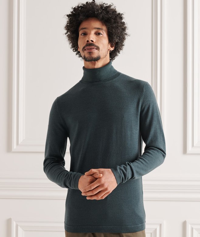 superdry Merino Rollneck Jumper