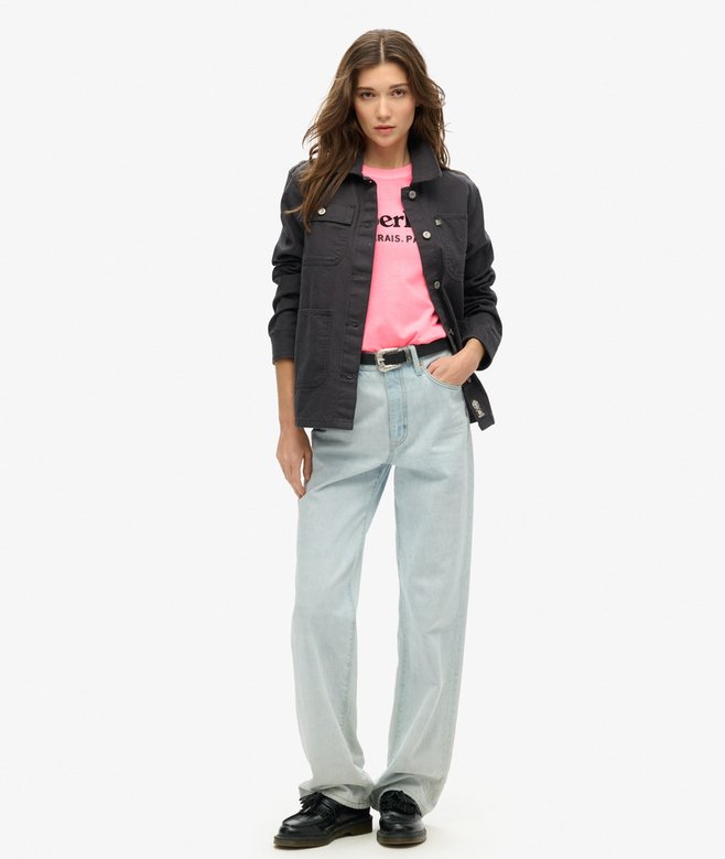 Superdry Metallic Venue Relaxed Tee