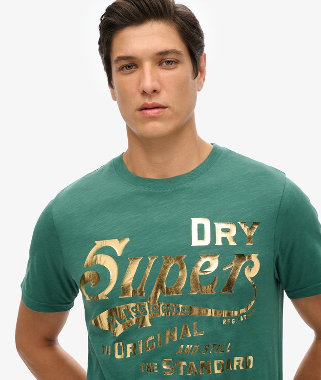 Superdry Metallic Workwear Graphic T-Shirt