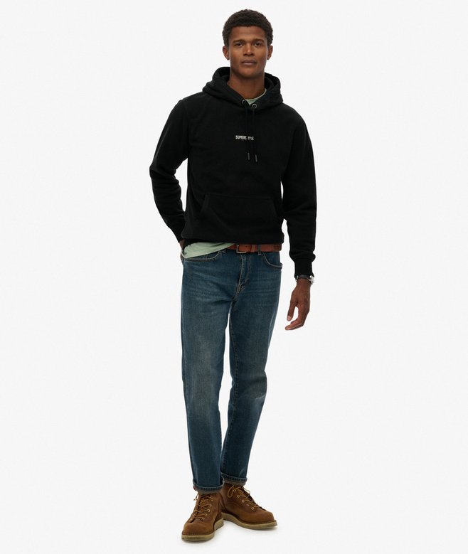 Superdry Micro Logo Fleece Hoodie