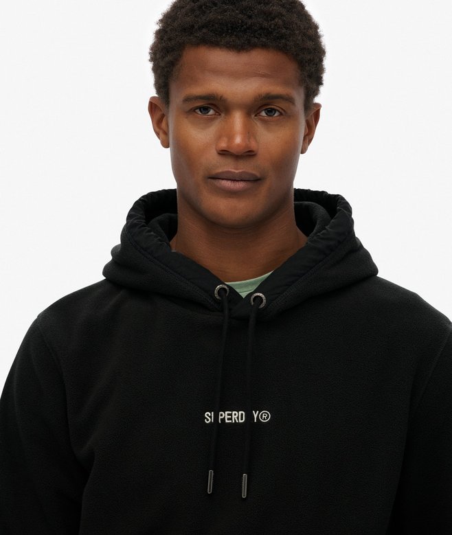 Superdry Micro Logo Fleece Hoodie
