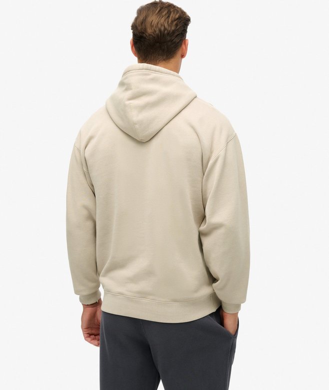 Superdry Micro Logo Graphic Loose Hoodie