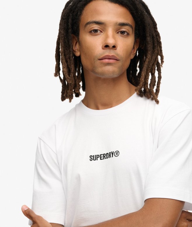Superdry Micro Logo Graphic Loose T-Shirt