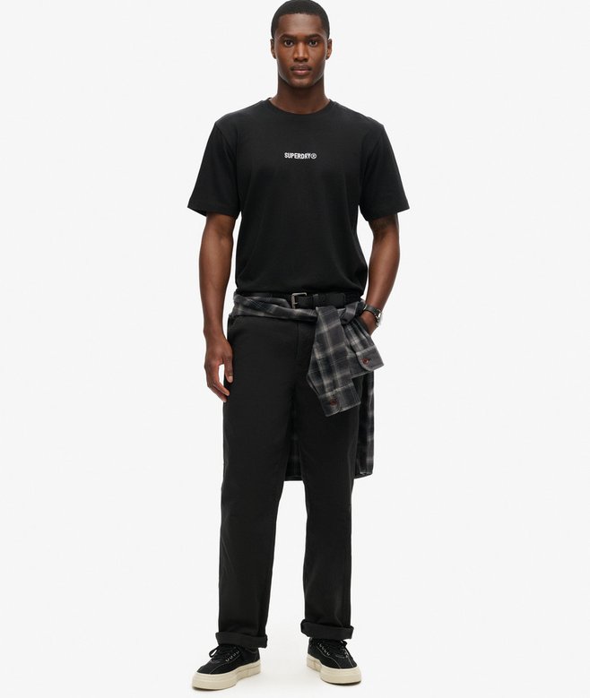 Superdry Micro Logo Graphic Loose T-Shirt