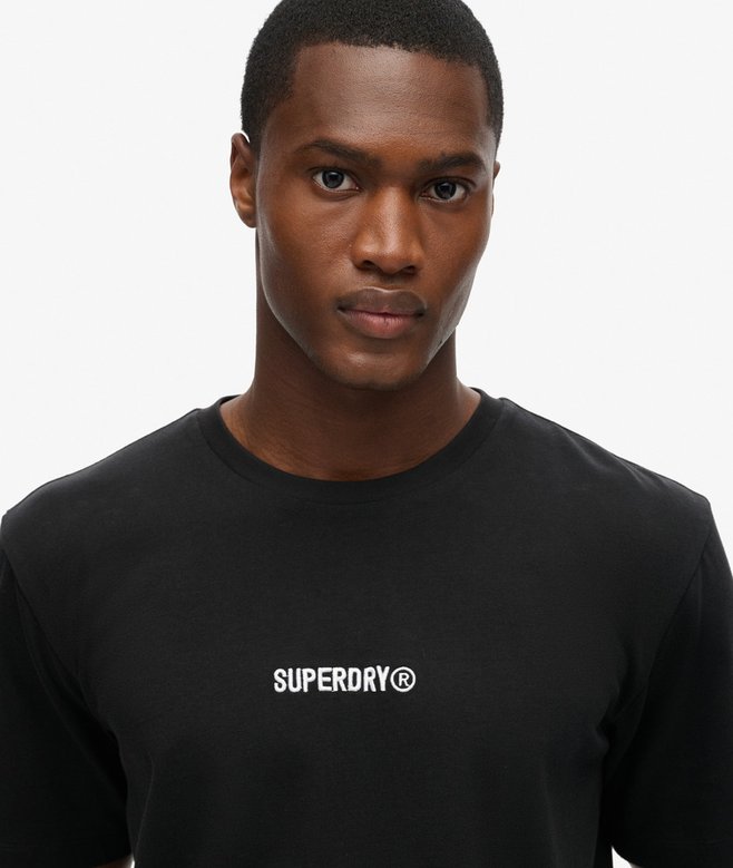 Superdry Micro Logo Graphic Loose T-Shirt