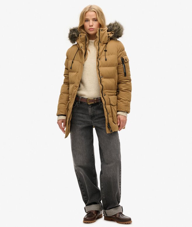 Superdry Microfiber Expedition Parka Jacket